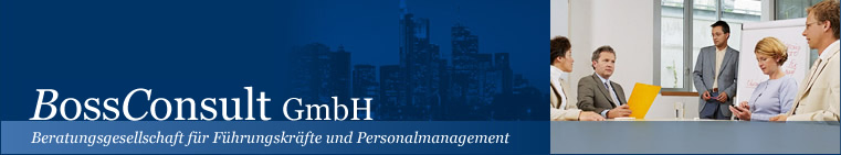 Logo von BossConsult GmbH Beratungsgesellschaft für Führungskräfte und Personalmanagement - Personalberater in Berlin